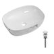 Раковина накладная Qtap Robin 500х380х140 мм, Marble, прямоугольная, с донным клапаном QT04116302MR, фото  | SNABZHENIE.com.ua Раковина накладная Qtap Robin 500х380х140 мм, Marble, прямоугольная, с донным клапаном QT04116302MR, фото  | SNABZHENIE.com.ua