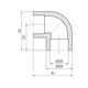Колено 90° PPR GrandiTherm 20 мм, фото , изображение 2 | SNABZHENIE.com.ua Колено 90° PPR GrandiTherm 20 мм, фото , изображение 2 | SNABZHENIE.com.ua