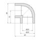 Колено 90° PPR GrandiTherm 25 мм, фото , изображение 2 | SNABZHENIE.com.ua Колено 90° PPR GrandiTherm 25 мм, фото , изображение 2 | SNABZHENIE.com.ua