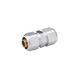 Муфта Karro 20х20 никелированная металлопластиковая KR-0531, фото  | SNABZHENIE.com.ua Муфта Karro 20х20 никелированная металлопластиковая KR-0531, фото  | SNABZHENIE.com.ua
