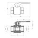 Шаровой кран PPR GrandiTherm 50 мм, фото , изображение 2 | SNABZHENIE.com.ua Шаровой кран PPR GrandiTherm 50 мм, фото , изображение 2 | SNABZHENIE.com.ua