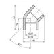 Колено 45° PPR GrandiTherm 25 мм, фото , изображение 2 | SNABZHENIE.com.ua Колено 45° PPR GrandiTherm 25 мм, фото , изображение 2 | SNABZHENIE.com.ua