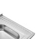Кухонна мийка накладна Kroner KRP Dekor - 6060L (0,6 мм), фото , зображення 5 | SNABZHENIE.com.ua Кухонна мийка накладна Kroner KRP Dekor - 6060L (0,6 мм), фото , зображення 5 | SNABZHENIE.com.ua