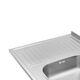 Кухонна мийка накладна Kroner KRP Dekor - 6080R (0,6 мм), фото , зображення 5 | SNABZHENIE.com.ua Кухонна мийка накладна Kroner KRP Dekor - 6080R (0,6 мм), фото , зображення 5 | SNABZHENIE.com.ua