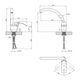 Смеситель кухонный Kroner KRP Konstante - C032, фото , изображение 2 | SNABZHENIE.com.ua