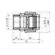 Муфта ПЭ SPT 32х1 1/4 РН, фото , изображение 2 | SNABZHENIE.com.ua Муфта ПЭ SPT 32х1 1/4 РН, фото , изображение 2 | SNABZHENIE.com.ua