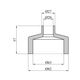 Редукционная муфта PPR GrandiTherm 63х20 мм, фото , изображение 2 | SNABZHENIE.com.ua Редукционная муфта PPR GrandiTherm 63х20 мм, фото , изображение 2 | SNABZHENIE.com.ua