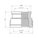 Муфта LexLine 1 1/2х1 1/4 ВВ латунная УК0307-В, фото , изображение 2 | SNABZHENIE.com.ua Муфта LexLine 1 1/2х1 1/4 ВВ латунная УК0307-В, фото , изображение 2 | SNABZHENIE.com.ua