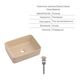 Qtap Комплект Tern Beige 3 в 1: унитаз подвесной Ultra Quiet  + биде подвесное + раковина накладная QTTERSB49163, фото , изображение 9 | SNABZHENIE.com.ua Qtap Комплект Tern Beige 3 в 1: унитаз подвесной Ultra Quiet  + биде подвесное + раковина накладная QTTERSB49163, фото , изображение 9 | SNABZHENIE.com.ua