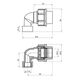 Колено ПЭ STR 32х3/4 нар. резьба, фото , изображение 2 | SNABZHENIE.com.ua Колено ПЭ STR 32х3/4 нар. резьба, фото , изображение 2 | SNABZHENIE.com.ua