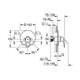 Смеситель для душа Grohe Bauloop 29080000 скрытого монтажа, фото , изображение 2 | SNABZHENIE.com.ua Смеситель для душа Grohe Bauloop 29080000 скрытого монтажа, фото , изображение 2 | SNABZHENIE.com.ua