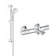 Смеситель для ванної Grohe Grohtherm 800 34567000 з душовим гарнітуром 27853001 (34567001), фото  | SNABZHENIE.com.ua Смеситель для ванної Grohe Grohtherm 800 34567000 з душовим гарнітуром 27853001 (34567001), фото  | SNABZHENIE.com.ua
