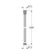 Шланг для душа Grohe VitalioFlex Metal Long-Life 1250 мм 22106000, фото , зображення 2 | SNABZHENIE.com.ua Шланг для душа Grohe VitalioFlex Metal Long-Life 1250 мм 22106000, фото , зображення 2 | SNABZHENIE.com.ua