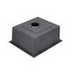 Кухонна мийка Kroner KRP Schwarze - 4545HM PVD (3.0/1.0 мм), фото , зображення 5 | SNABZHENIE.com.ua Кухонна мийка Kroner KRP Schwarze - 4545HM PVD (3.0/1.0 мм), фото , зображення 5 | SNABZHENIE.com.ua