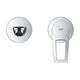 Смеситель для раковины Grohe BauLoop New 20289001 скрытого монтажа, фото , изображение 4 | SNABZHENIE.com.ua Смеситель для раковины Grohe BauLoop New 20289001 скрытого монтажа, фото , изображение 4 | SNABZHENIE.com.ua