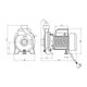 Насос поверхностный центробежный Agua CPM 158 Нmax 32 м Qmax 100 л/мин P 1100 Вт корпус чугун, фото , зображення 2 | SNABZHENIE.com.ua