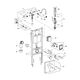Комплект 4 в 1: Инсталляция GROHE Rapid SL 3 в 1 3884966Q + Унитаз подвесной безобедочный Kroner Eifel WHI493436 TORNADO с сиденьем, фото , изображение 5 | SNABZHENIE.com.ua Комплект 4 в 1: Инсталляция GROHE Rapid SL 3 в 1 3884966Q + Унитаз подвесной безобедочный Kroner Eifel WHI493436 TORNADO с сиденьем, фото , изображение 5 | SNABZHENIE.com.ua