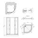 Душевая кабина Agua Cascad - S.F.D.90x90 см, фото , изображение 2 | SNABZHENIE.com.ua Душевая кабина Agua Cascad - S.F.D.90x90 см, фото , изображение 2 | SNABZHENIE.com.ua