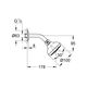 Лейка для верхнего душа Grohe New Tempesta 100 26088001, фото , изображение 2 | SNABZHENIE.com.ua Лейка для верхнего душа Grohe New Tempesta 100 26088001, фото , изображение 2 | SNABZHENIE.com.ua