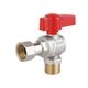 Thermo Alliance Standart Кран шаровой 1/2"ВН угловой, PN40, с накидной гайкой TAS224W15, фото  | SNABZHENIE.com.ua