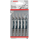 BOSCH Полотна для лобзиков T 111 C Basic for Wood, фото , зображення 2 | SNABZHENIE.com.ua