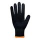 Перчатки трикотажные черные с ПВХ точкой 78611, фото , изображение 3 | SNABZHENIE.com.ua