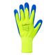 Перчатки синтетические салатовые с синим неполным вспененным латексным покрытием FLL 9416 "б", фото , изображение 3 | SNABZHENIE.com.ua