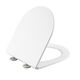 Qtap Сиденье для унитаза (Jay 640, Swan 640) 422x360x30 мм, White, с микролифтом, Slim Duroplast, Quick Release QTSC179W48699, фото  | SNABZHENIE.com.ua