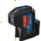 Нівелір лазерний Bosch Professional GPL 3G до 30м ±0.3мм/м зелений промінь чохол 0.35кг, фото , изображение 3 | SNABZHENIE.com.ua