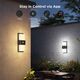 Світильник Govee H7078 Smart Outdoor Wall light, RGBICWW, IP65, WI-FI/Bluetooth, білий, фото , изображение 7 | SNABZHENIE.com.ua