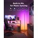 Торшер розумний Govee H8076 Govee Floor Lamp lite, 1000Lm, RGBWW+RGBIC+WW, WI-FI/Bluetooth, чорний, фото , изображение 4 | SNABZHENIE.com.ua