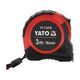 Рулетка YATO 3 м x 16 мм, стальная лента, нейлоновое покрытие, фото  | SNABZHENIE.com.ua Рулетка YATO 3 м x 16 мм, стальная лента, нейлоновое покрытие, фото  | SNABZHENIE.com.ua