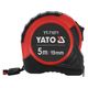 Рулетка YATO 5 м x 19 мм, стальная лента, нейлоновое покрытие, фото  | SNABZHENIE.com.ua Рулетка YATO 5 м x 19 мм, стальная лента, нейлоновое покрытие, фото  | SNABZHENIE.com.ua