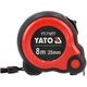 Рулетка YATO 8 м x 25 мм, сталь, нейлон, двойная блокировка, фото  | SNABZHENIE.com.ua Рулетка YATO 8 м x 25 мм, сталь, нейлон, двойная блокировка, фото  | SNABZHENIE.com.ua