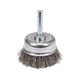 Щетка зачистная чашка YATO 50 мм, нержавеющая сталь, 6 мм, 4500 об/мин, фото  | SNABZHENIE.com.ua