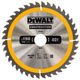 Диск пильний DeWALT, 190 x 30 мм, 40 зубів, кут заточки 10 градусів, геометрія зуба WZ / ATB, швидкий різ (DT1945), фото  | SNABZHENIE.com.ua