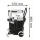 Пылесос Bosch GAS 55 M AFC (06019C3300), фото , изображение 2 | SNABZHENIE.com.ua Пылесос Bosch GAS 55 M AFC (06019C3300), фото , изображение 2 | SNABZHENIE.com.ua