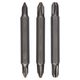 Набор отверток двойных BOSCH PH1-PH1, PH2-PH2, PH3-PH3, 60 мм, 3 шт., фото  | SNABZHENIE.com.ua