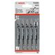 Пильное полотно T 244 D Speed for Wood для лобзика, 5 шт, BOSCH, фото , изображение 3 | SNABZHENIE.com.ua Пильное полотно T 244 D Speed for Wood для лобзика, 5 шт, BOSCH, фото , изображение 3 | SNABZHENIE.com.ua