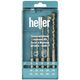 Набор буров по бетону 5 ед. HELLER Bionic SDS-plus (16491) Набор буров по бетону 5 ед. HELLER Bionic SDS-plus (16491)