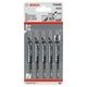 Пильное полотно T 244 D Speed for Wood для лобзика, 5 шт, BOSCH, фото , изображение 2 | SNABZHENIE.com.ua Пильное полотно T 244 D Speed for Wood для лобзика, 5 шт, BOSCH, фото , изображение 2 | SNABZHENIE.com.ua