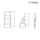 Стремянка INTERTOOL LT-0032, 2 ступени, 889 мм высота, 380x260 мм, фото , изображение 7 | SNABZHENIE.com.ua Стремянка INTERTOOL LT-0032, 2 ступени, 889 мм высота, 380x260 мм, фото , изображение 7 | SNABZHENIE.com.ua
