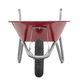 Садово-строительная тачка, 65 л, 130 кг, 1 пневмоколесо 14" INTERTOOL WB-0613, фото , изображение 6 | SNABZHENIE.com.ua Садово-строительная тачка, 65 л, 130 кг, 1 пневмоколесо 14" INTERTOOL WB-0613, фото , изображение 6 | SNABZHENIE.com.ua