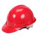 Каска защитная VOREL красная из HDPE, фото  | SNABZHENIE.com.ua
