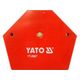Струбцина магнитная для сварки YATO 111x136x24 мм, 3.4 кг, фото  | SNABZHENIE.com.ua Струбцина магнитная для сварки YATO 111x136x24 мм, 3.4 кг, фото  | SNABZHENIE.com.ua