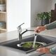 Смеситель для кухни Grohe QuickFix Start 30531001, фото , изображение 8 | SNABZHENIE.com.ua