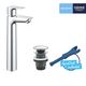 Смеситель Grohe QuickFix StartEdge XL-Size 23777001 с донным клапаном, фото , изображение 5 | SNABZHENIE.com.ua Смеситель Grohe QuickFix StartEdge XL-Size 23777001 с донным клапаном, фото , изображение 5 | SNABZHENIE.com.ua