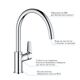 Смеситель для кухни Grohe StartEdge 30529001, фото , изображение 4 | SNABZHENIE.com.ua