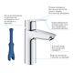 Набір змішувачів 4 в 1 для ванної кімнати та кухні Grohe QuickFix Start M-Size UA202301KE, фото , зображення 10 | SNABZHENIE.com.ua