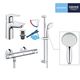 Набір змішувачів 2 в 1 для ванної кімнати Grohe QuickFix StartEdge M-Size UA202503TE, фото , зображення 10 | SNABZHENIE.com.ua